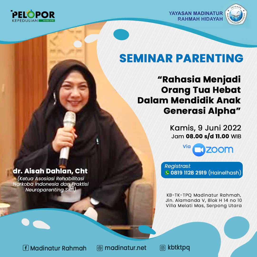 SEMINAR PARENTING dr Aisyah Dahlan